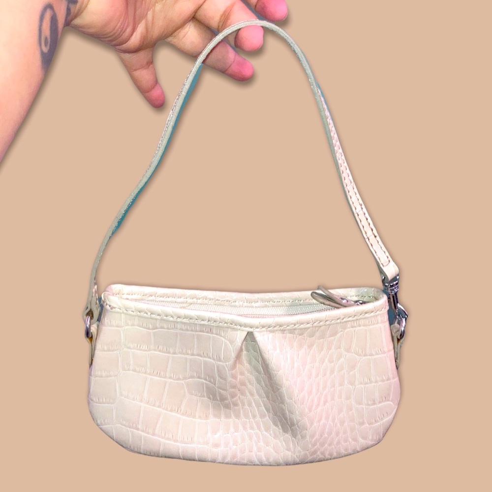 Liz Clairborne Croc Print Mini Bag